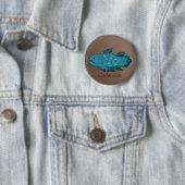 Coelacant Ronde Button 5,7 Cm (In situ)
