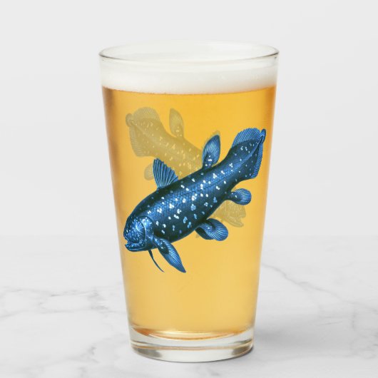 Coelacanth Glas (Voorkant gevuld)