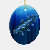 Coelacanth Keramisch Ornament (Rechts)