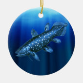 Coelacanth Keramisch Ornament (Voorkant)