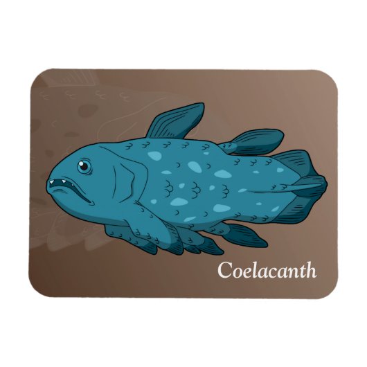 Coelacanth Magneet (Horizontaal)