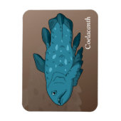 Coelacanth Magneet (Verticaal)