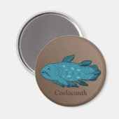 Coelacanth Magneet (Voorkant / Achterkant)