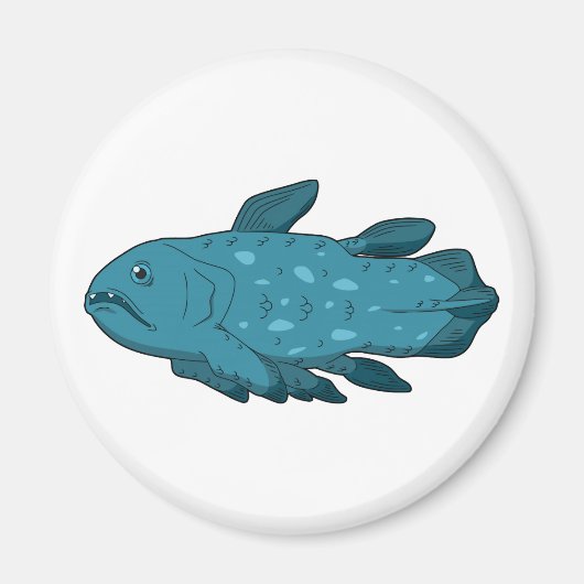 Coelacanth Magneet (Voorkant)