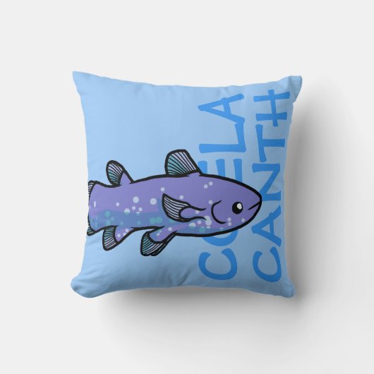 Coelacanth Pillow Kussen (Voorkant)