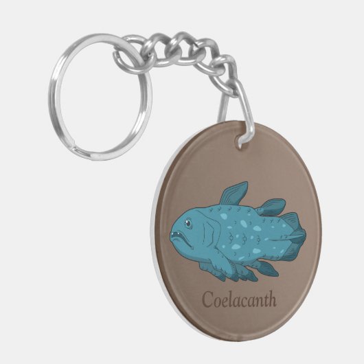 Coelacanth Sleutelhanger (Voorkant Links)