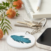 Coelacanth Sleutelhanger (Voorkant Rechts)