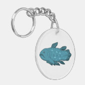 Coelacanth Sleutelhanger (Voorkant Links)