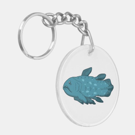 Coelacanth Sleutelhanger (Voorkant Links)