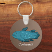 Coelacanth- The Living Fossil Sleutelhanger (Voorkant)