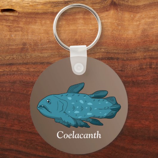 Coelacanth- The Living Fossil Sleutelhanger (Voorkant)
