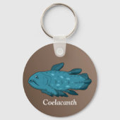 Coelacanth- The Living Fossil Sleutelhanger (Achterkant)