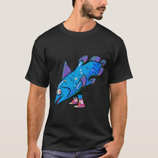 Coelacanth Zeepoten T-shirt (Voorkant)