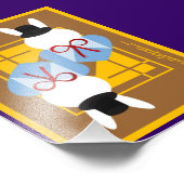 Coelho Branco Foto Afdruk (Hoek)