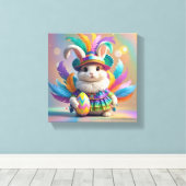 Coelho carnavalesco canvas afdruk (Insitu (Houten vloer))