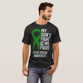 Coeliac My Son's Fight Is My Fight Celiac Disease  T-shirt (Voorkant volledig)