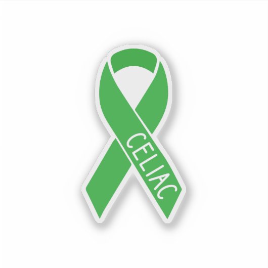 Coeliakie bewustzijnslint, coeliakie sticker (Voorkant)