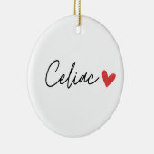 Coeliakie hart keramisch ornament (Rechts)