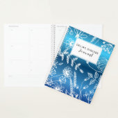 Coeliakie Maandblad - Blauwe Metallic Planner (Display)