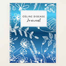 Coeliakie Maandblad - Blauwe Metallic Planner