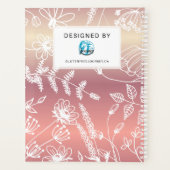 Coeliakie Maandblad - Roze Metaal Planner (Achterkant)