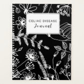 Coeliakie Maandblad - Zwart & Wit Planner (Voorkant)