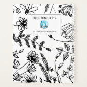 Coeliakie Maandblad - Zwart & Wit Planner (Achterkant)