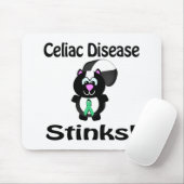 Coeliakie stinkt Skunk Awareness Design Muismat (Met muis)