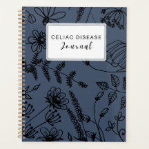 Coeliakie Ziekte Maandelijkse Journal - Donkergrij