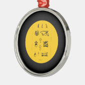 Coelurs Fragilis Metalen Ornament (Links)