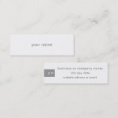 Coepi Mini Visitekaartje (Voorkant / Achterkant)