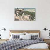 Coeur d'Alene, ID - Coeur d'Alene Canvas Afdruk (Insitu (Slaapkamer))