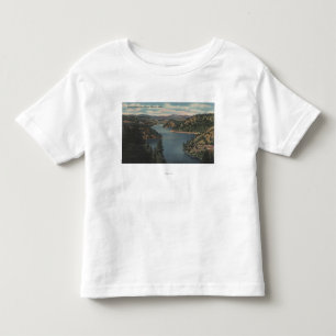Coeur d'Alene, ID - Uitzicht Beauty Bay Kinder Shirts