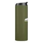 Coeur d'Alene Idaho Alsjeblieft Thermosbeker (Gedraaid links)