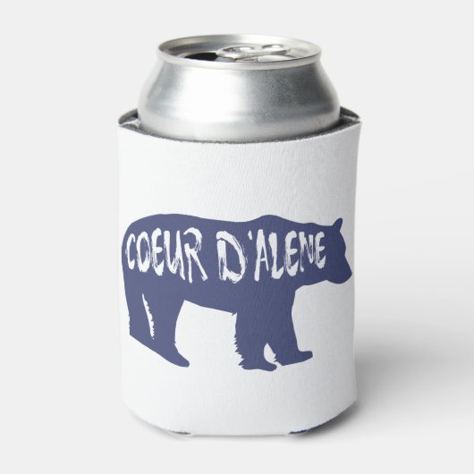 Coeur d'Alene Idaho Beer Blikjeskoeler (Blikje Voorkant)