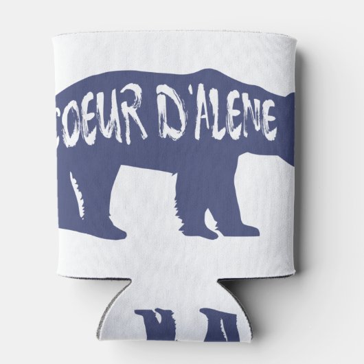 Coeur d'Alene Idaho Beer Blikjeskoeler (Achterkant)