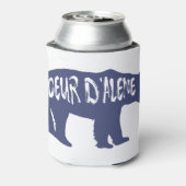 Coeur d'Alene Idaho Beer Blikjeskoeler (Blikje Achterkant)