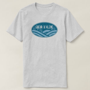Coeur d'Alene Idaho Buitenleven T-shirt