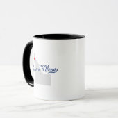 Coeur D'alene Idaho ID Shirt Mok (Voorkant links)