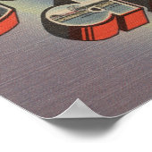 Coeur d'Alene, Idaho - Large Letter Scenes Poster (Hoek)