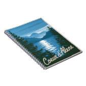 Coeur d'Alene Idaho Notitieboek (Rechterzijde)