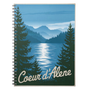 Coeur d'Alene Idaho Notitieboek