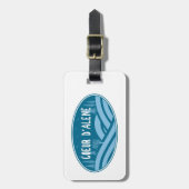 Coeur d'Alene Idaho Outdoors Bagagelabel (Voorkant verticaal)