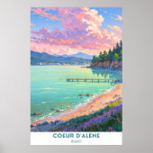Coeur d'Alene, Idaho Poster (Voorkant)