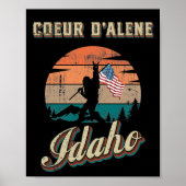 Coeur d'Alene Idaho Poster (Voorkant)