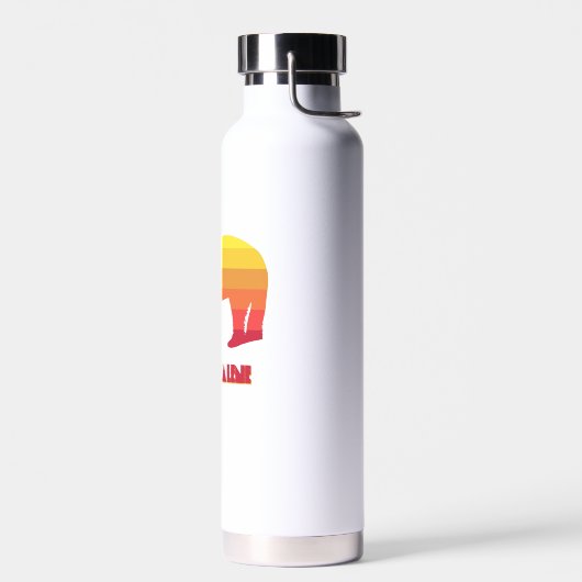 Coeur d'Alene Idaho Regenboog Beer Waterfles (Links)