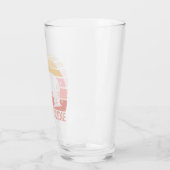 Coeur d'Alene Idaho Retro Beer Glas (Links)