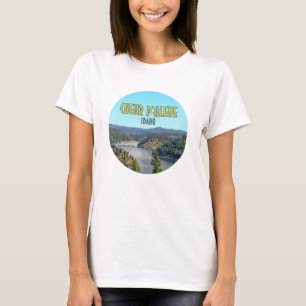 Coeur d'Alene Idaho Souvenir T-shirt