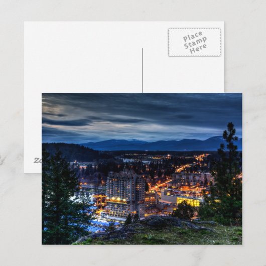 Coeur d'Alene Obscurity Briefkaart (Voorkant / Achterkant)