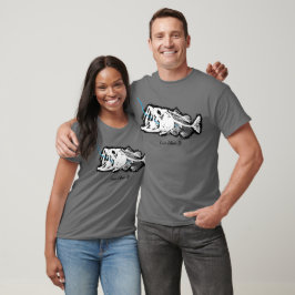 COEUR D'ALENE ONE BAD BASED SWALLOWED ID PATRIOT T-SHIRT